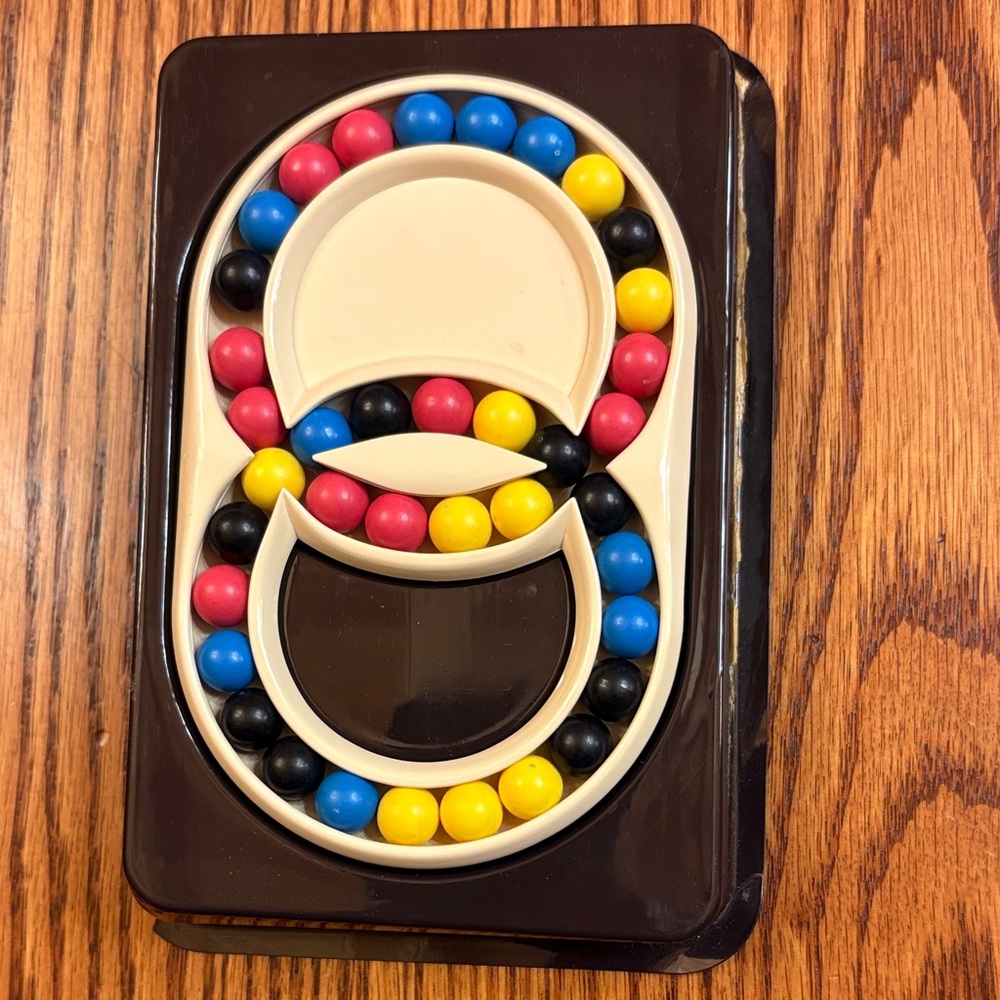 Vintage 1982 Hungarian Rings aka Devils Circles the Original Logic Puzzle Toy